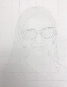 Sunglasses Value Art Lesson for middle school kids - Leah Newton Art