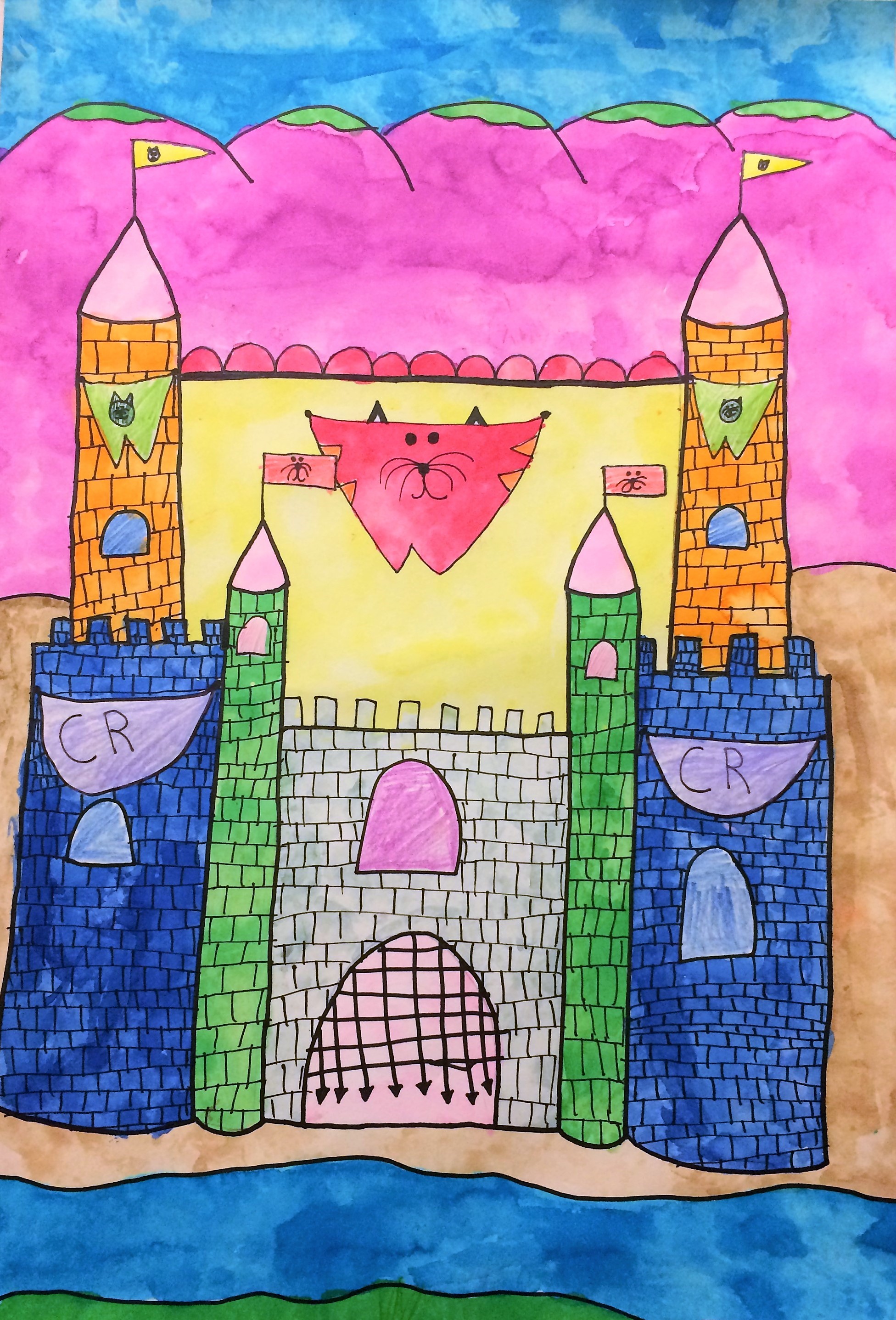 How To Draw King Castle l Easy King Castle Drawing For Kids l Kids Drawing  l Drawing Coloring Art - video Dailymotion