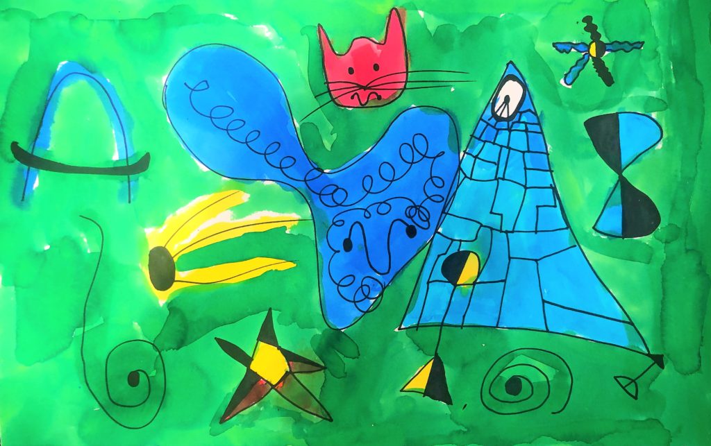 Joan Miro Portrait Game  Art lessons for kids, Learn art, Art lessons