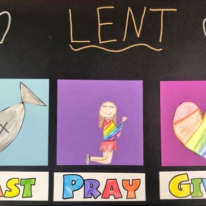 Fast Pray Give Coloring